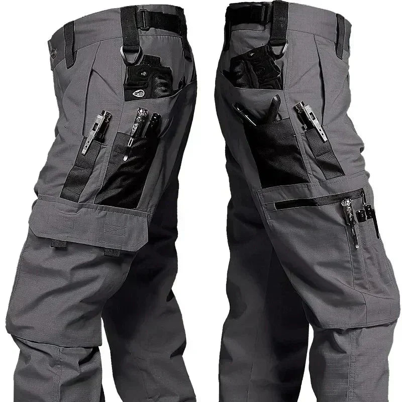 Pantalón táctico hombre impermeable resistente – cargo funcional para exterior