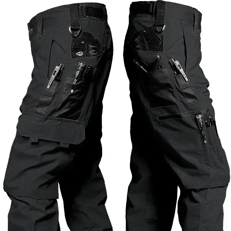 Pantalón táctico hombre impermeable resistente – cargo funcional para exterior