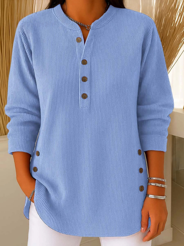 Nieves - Túnica Henley con Botones