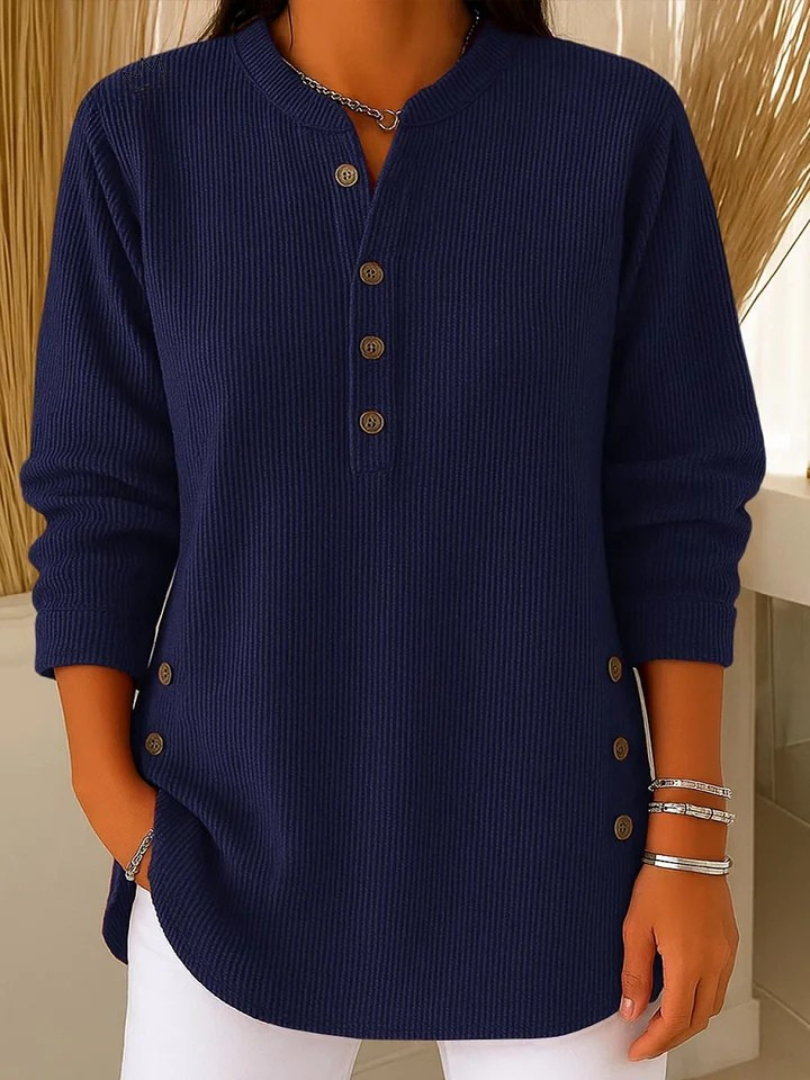 Nieves - Túnica Henley con Botones
