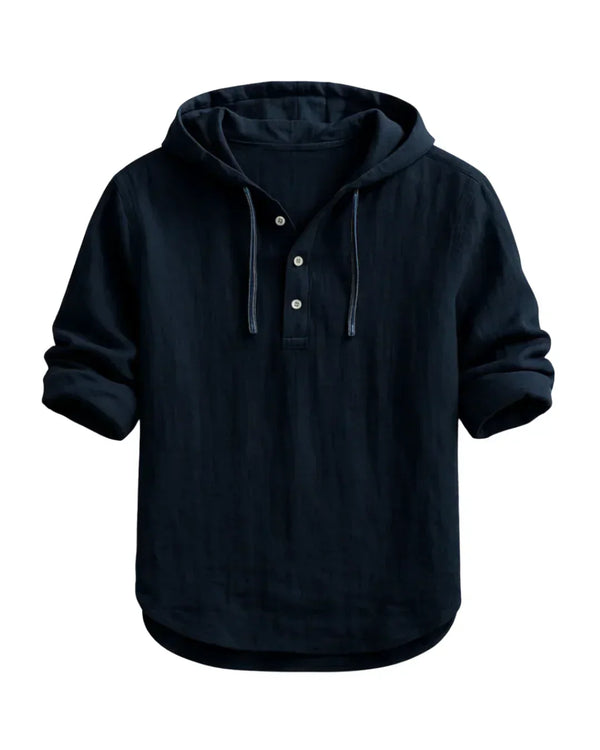 Camiseta hombre con capucha algodón transpirable – estilo moderno uso diario