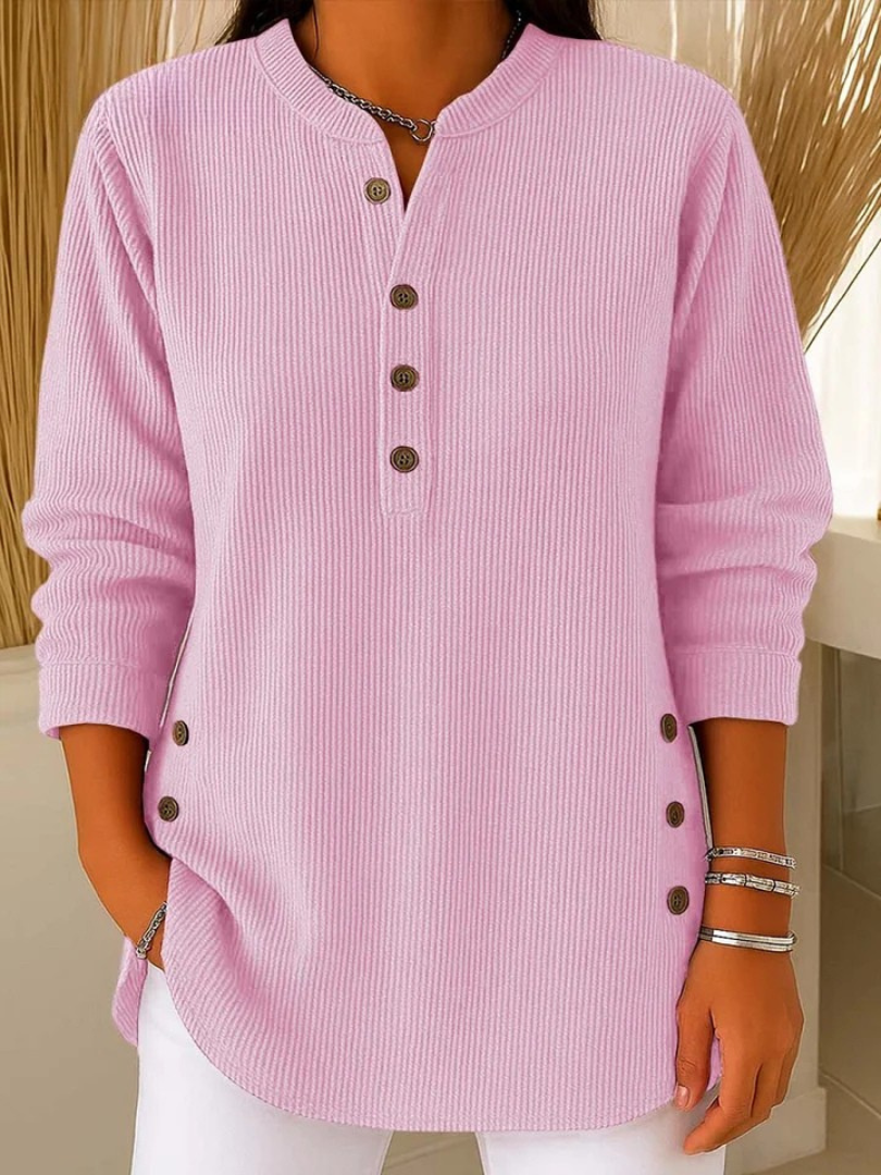 Nieves - Túnica Henley con Botones