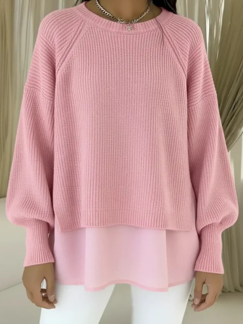 Casilda - Jersey Efecto Dos Piezas