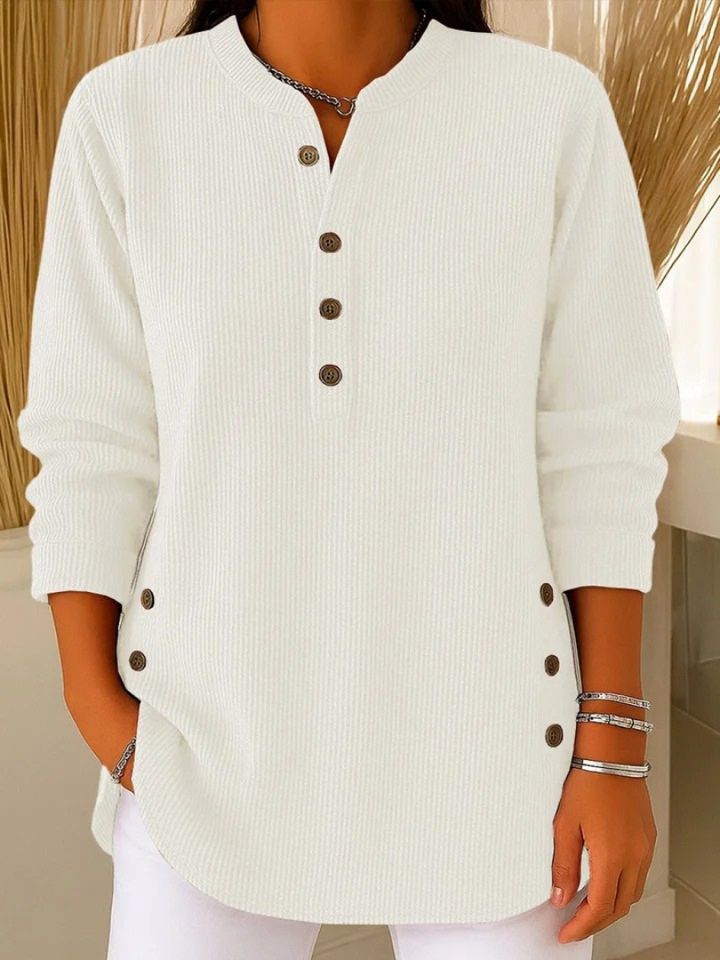 Nieves - Túnica Henley con Botones