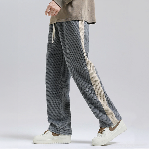 Pantalones Jogger Hombre Textura Gofre – Comodidad Urbana y Ajuste Casual
