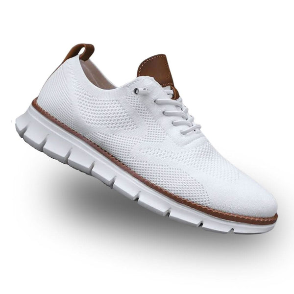 Zapatos de hombre transpirables con cordones y suela flexible